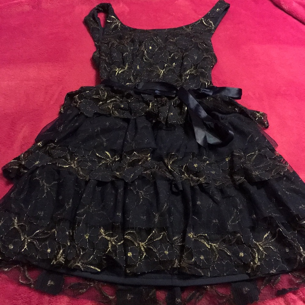 Navy blue dress